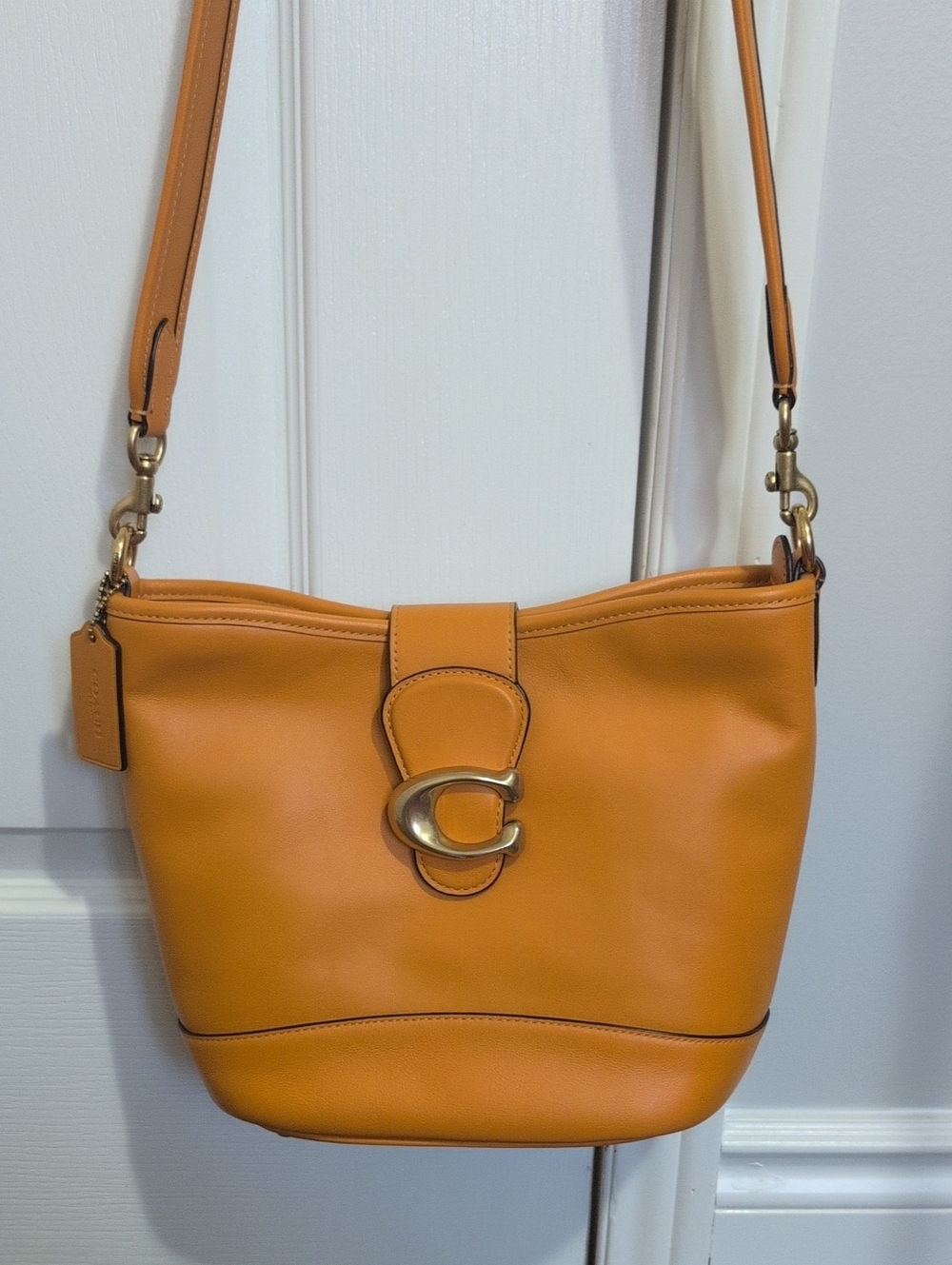 Coach Tali Bag In Papaya - Picture 14 of 15